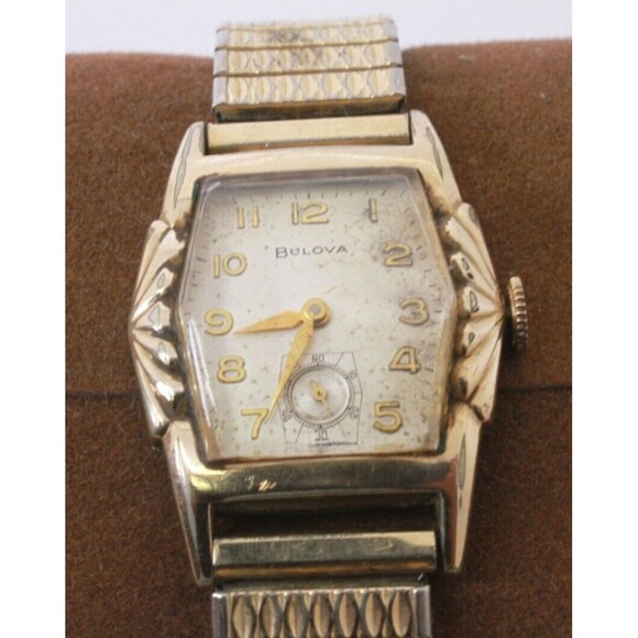 🔥 Rare 1962 Art Deco BULOVA Swiss Made Watch Pre-Owned Vintage 🔥 - Picture 6 of 15